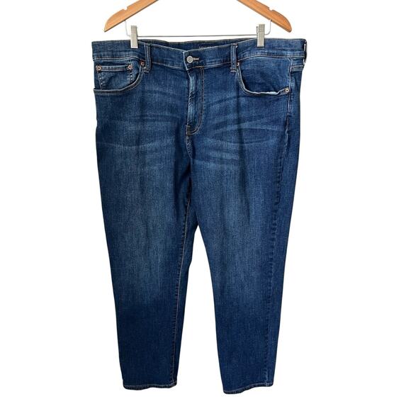 Lucky Brand Other - Lucky Brand 410 Athletic Straight Jeans Caprea Blue Denim Casual Stretch 40/30